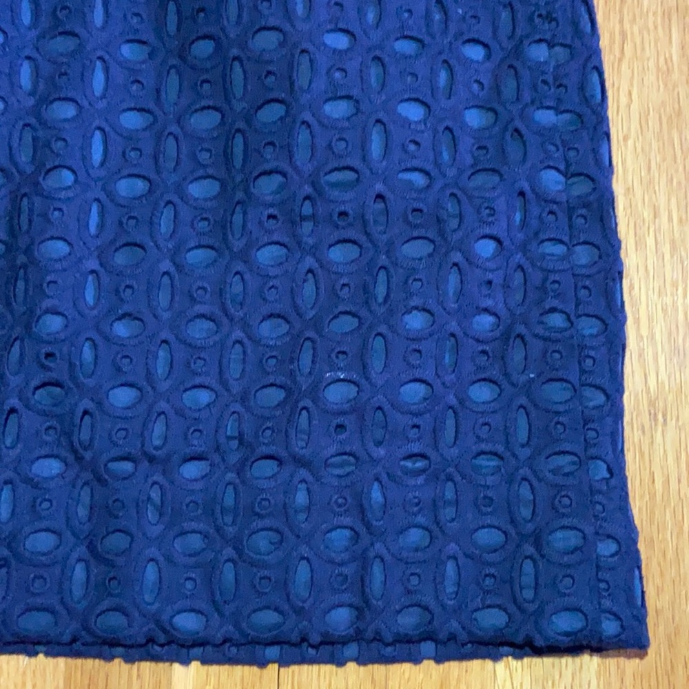J.Crew Factory Exploded Eyelet Lace Mini Skirt - Picture 2 of 5